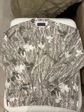 Abercrombie & Fitch Soft Essentials Camo Sweatshirt Sweater Men’s Large